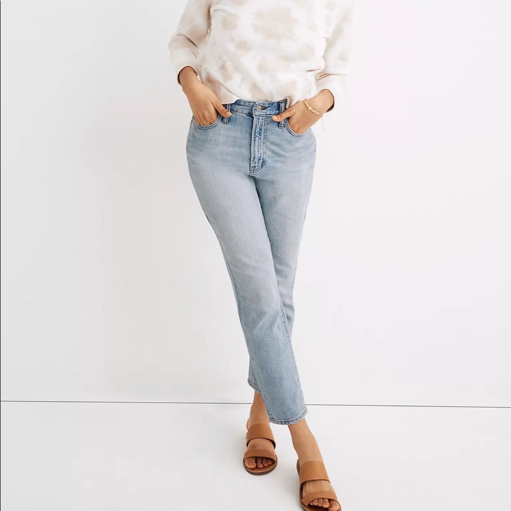Madewell Curvy Perfect Jean, Fitzgerald wash, NWT